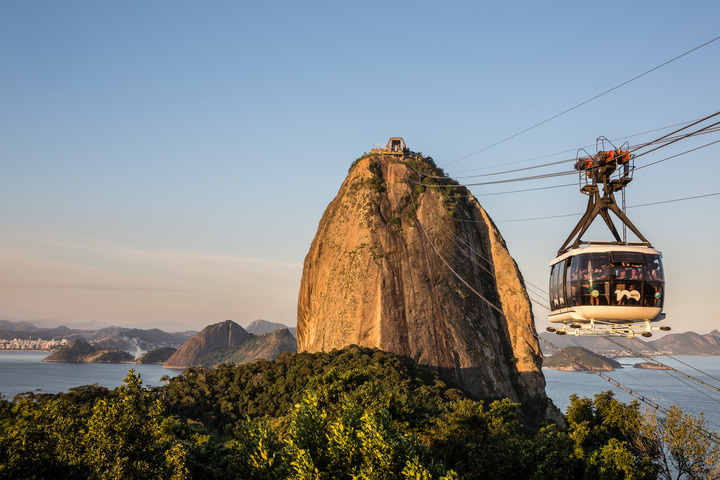 imagem do teleférico no rio de janeiro