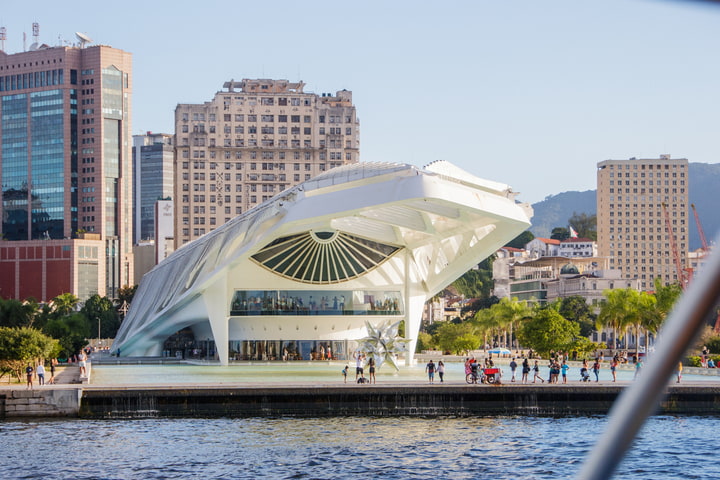 imagem do museu do amanhã no rio de janeiro