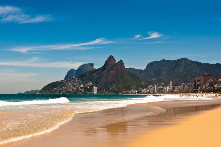 imagem da praia de ipanema