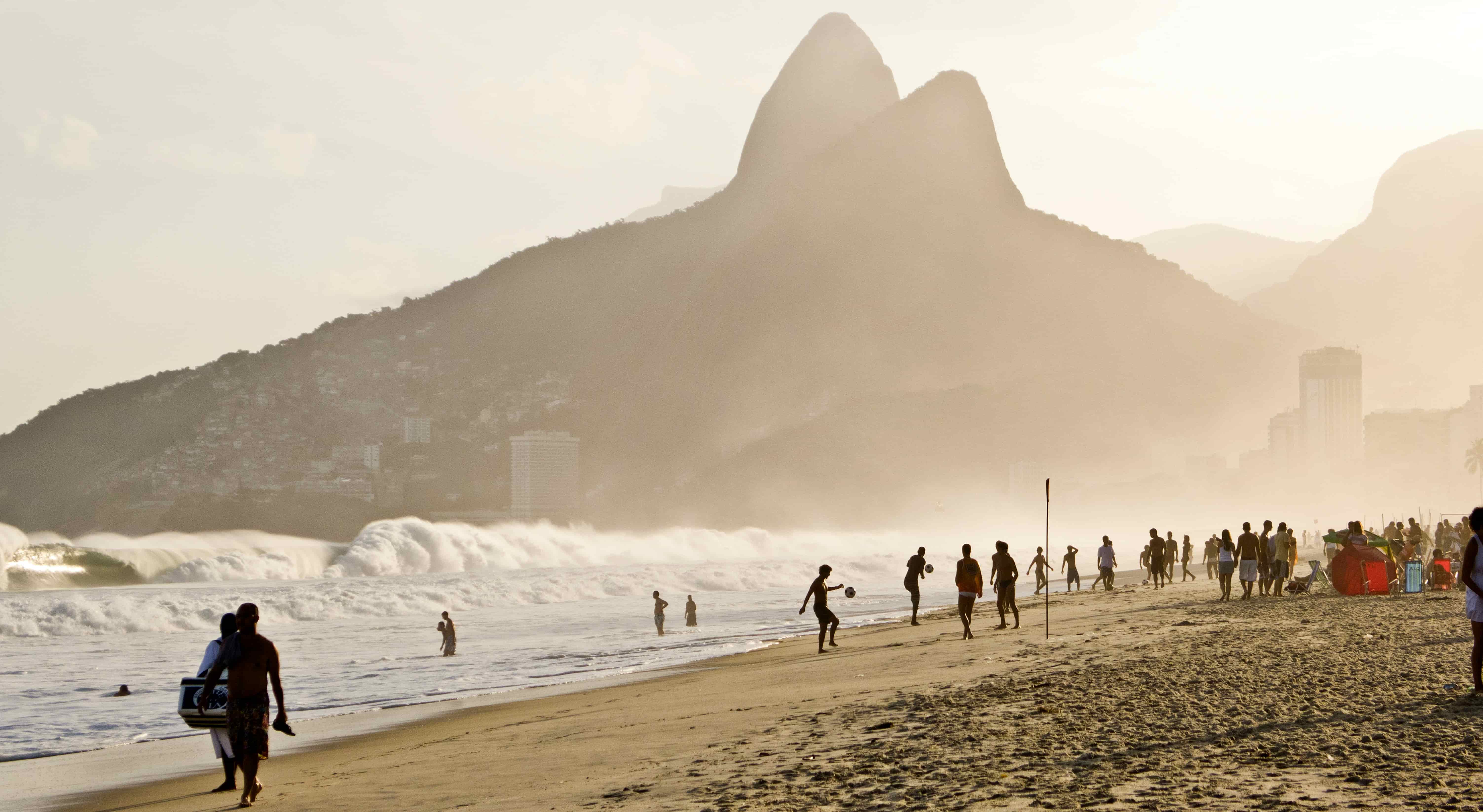 imagem da praia do rj