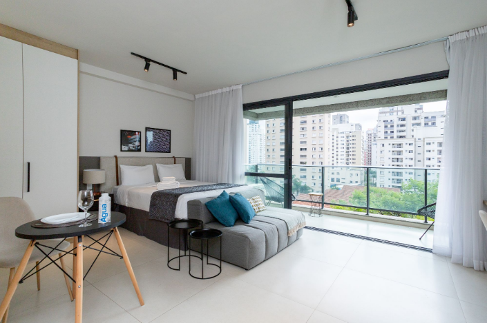 Imagem apartamento com decoração Charlie Itaim.