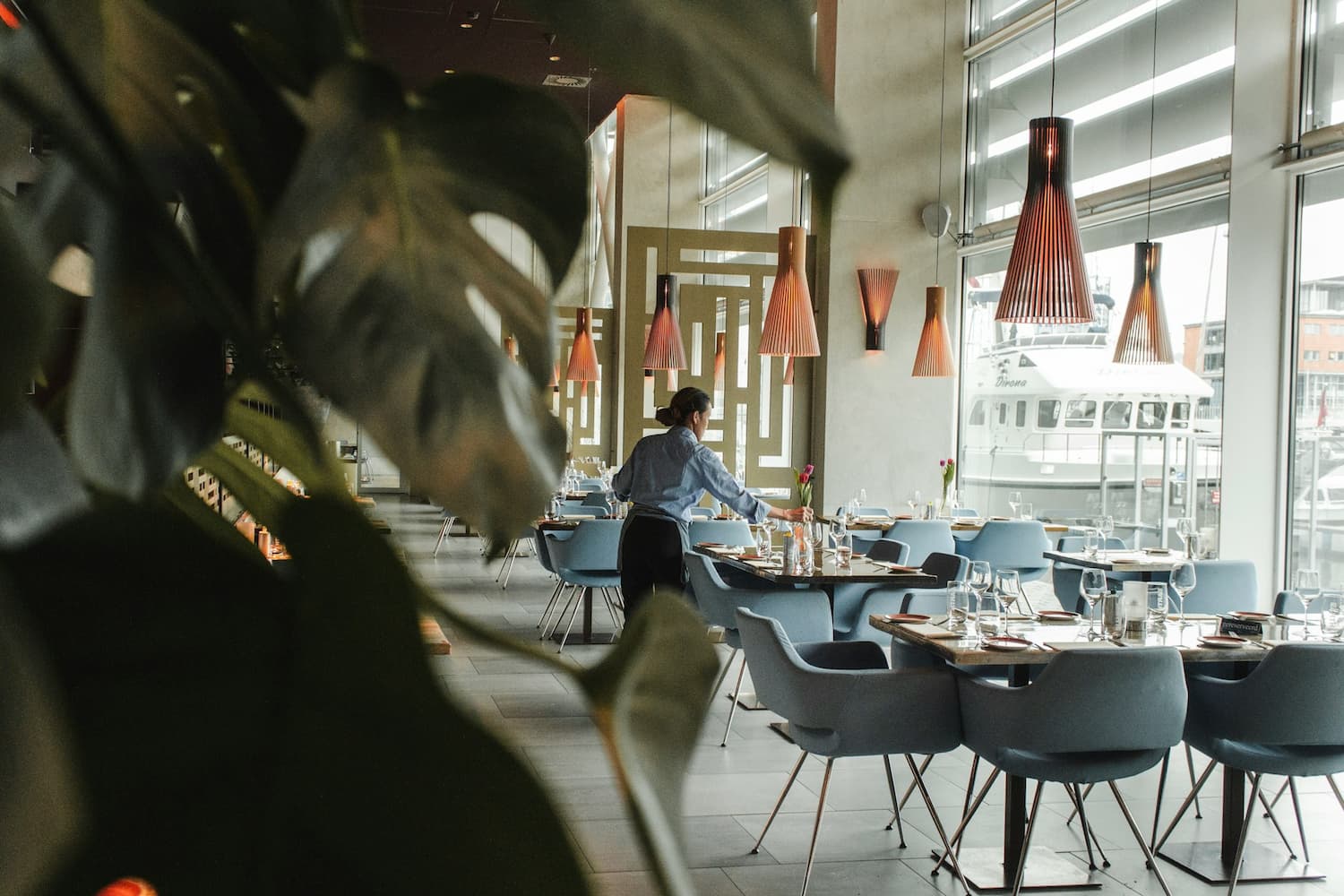 Foto de um restaurante